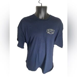 Chevrolet Men’s Graphic T-Shirt 2XL Logo Trademark 1911 USA Logo back Graphic